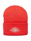 Jordan Logo-detail Beanie Hat In Red