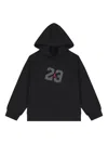 Jordan Logo-detailed Hoodie In Black