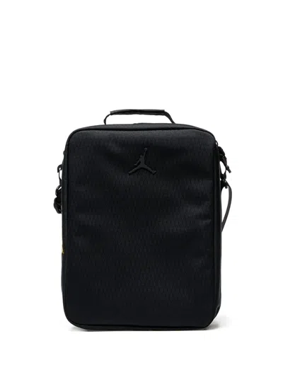 Jordan Logo-print Shoes Bag In Black