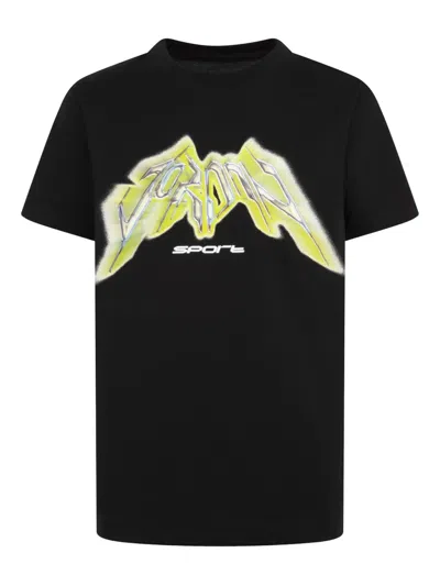 Jordan Logo-print T-shirt In Schwarz