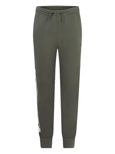 Jordan Kids' Logo-print Track Pants In Green