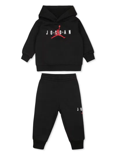 Jordan Babies' Logo-print Tracksuit In Black