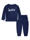 Shop Jordan Logo-print Tracksuit In Blue
