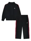 Jordan Logo-trim Tracksuit In Black