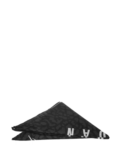Jordan Logo-detail Bandana In Black