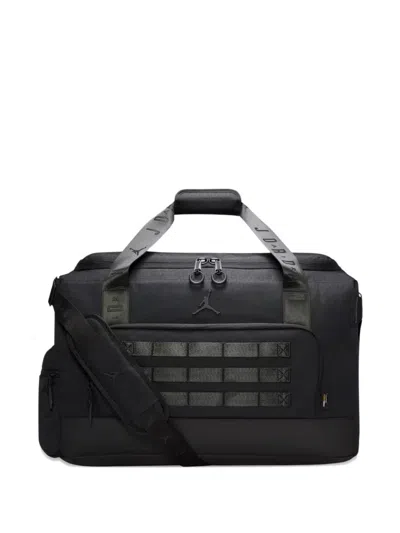 Jordan Logo-detail Luggage In Black