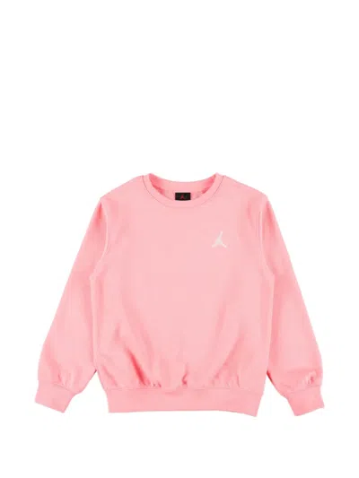 Jordan Kids' Logo-detail Sweatshirt In Pink