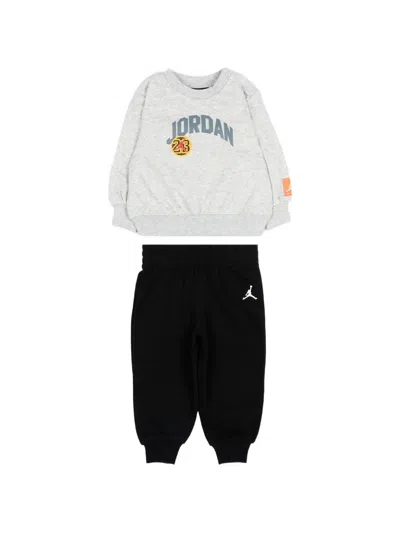 Jordan Babies' Logo-detail Tracksuit In Black
