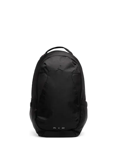 Jordan Logo-plaque Backpack In Black