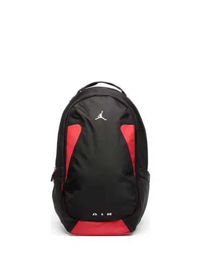 Jordan Logo-print Panelled Backpack In Black
