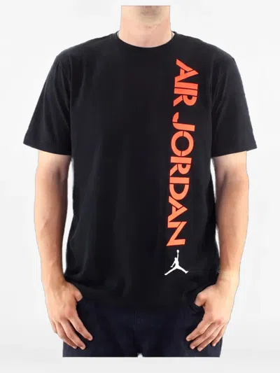 Jordan Logo-print T-shirt In Black