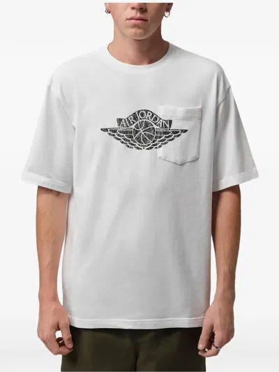 Jordan Logo-print T-shirt In White