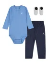 Jordan Baby Boys Essential Bodysuit Set In Multi