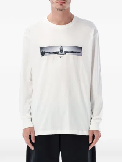 Jordan Long-sleeves T-shirt In White
