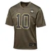 Jordan Love Green Bay Packers Salute To Service Big Kidsâ Nike Nfl Game Jersey In Green
