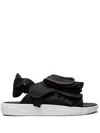 Jordan Ls "black/white" Slides In Black