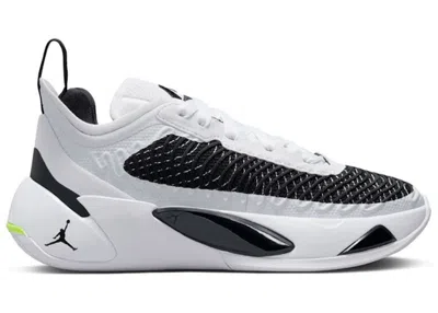 Pre-owned Jordan Luka 1 Reverse Orca Sneakers In White/black/volt