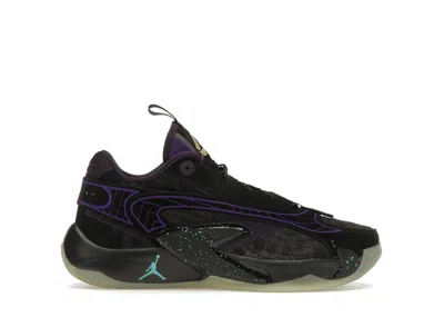 Pre-owned Jordan Luka 2 Luk.ai Space Hunter Sneakers In Black/grand Purple/aurora Green In Multi