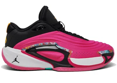 Pre-owned Jordan Luka 3 Imaginarium Pink Sneakers In Pink Prime/university Gold/black In Multi