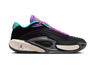 Pre-owned Jordan Luka 3 Pink Sneakers In Black/hyper Jade/hyper Teal