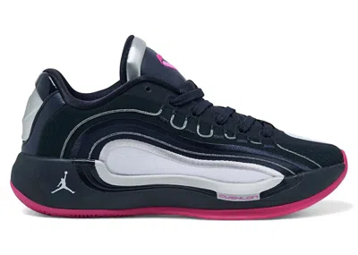 Pre-owned Jordan Luka 4 Navidor Sneakers In Black/anthracite/pink Prime In Multi