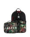 Jordan Kids' Lunch Backpack In Black/camo