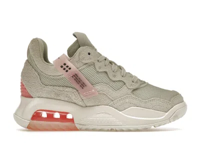 Pre-owned Jordan Ma2 Bone Suede (women's) Sneakers In Light Bone/sunset Pulse/light Arctic Pink