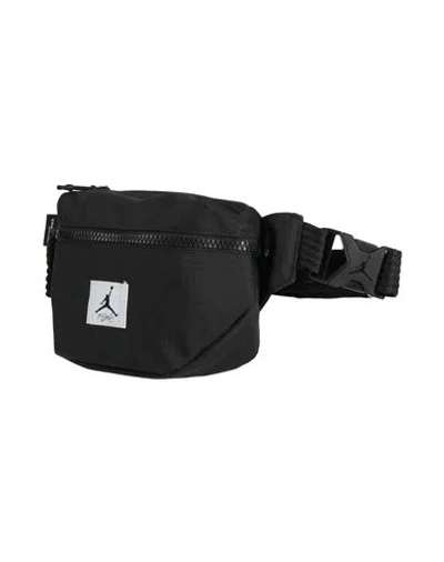 Jordan Man Belt Bag Black Size - Polyester