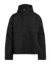 Jordan Man Jacket Black Size Xxl Polyester, Cotton In Black