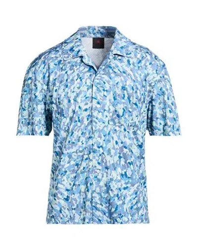Jordan Man Shirt Light Blue Size S Polyester