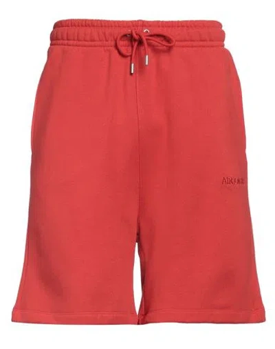 Jordan Man Shorts & Bermuda Shorts Red Size Xl Cotton