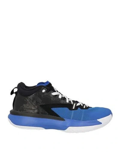 Jordan Man Sneakers Blue Size 12 Textile Fibers