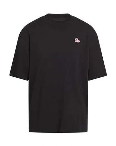 Jordan Man T-shirt Black Size Xl Cotton