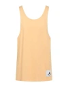 Jordan Man Tank Top Apricot Size Xl Cotton In Orange