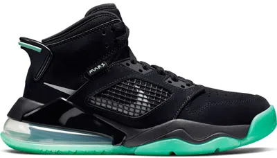Pre-owned Jordan Mars 270 Sneakers In Black/green Glow