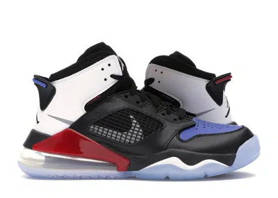 Pre-owned Jordan Mars 270 Top 3 Sneakers In Black/reflect Silver/gym Red