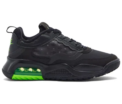 Pre-owned Jordan Max 200 Sneakers In Black/electric Green