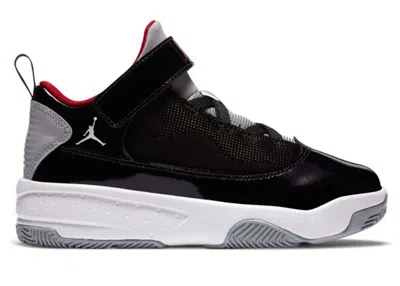 Pre-owned Jordan Max Aura 2 Cement Sneakers In Black/gym Red/white In Multi