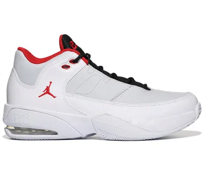 Pre-owned Jordan Max Aura 3 University Red Sneakers In White/pure Platinum/black
