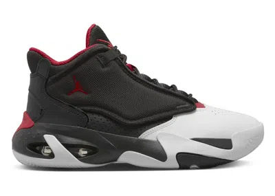 Pre-owned Jordan Max Aura 4 Sneakers In Black/white/gym Red