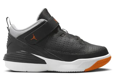 Pre-owned Jordan Max Aura 5 Magma Orange Sneakers In Black/wolf Grey/white In Multi
