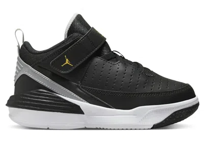 Pre-owned Jordan Max Aura 5 Metallic Gold Sneakers In Black/white/wolf Grey In Multi