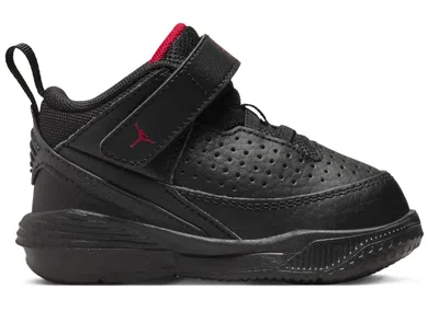 Pre-owned Jordan Max Aura 5 Sneakers In Black/university Red