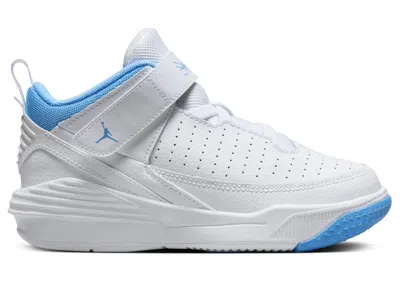 Pre-owned Jordan Max Aura 5 Sneakers In White/black/university Blue