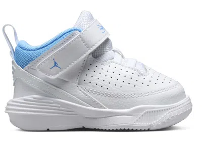 Pre-owned Jordan Max Aura 5 Sneakers In White/black/university Blue