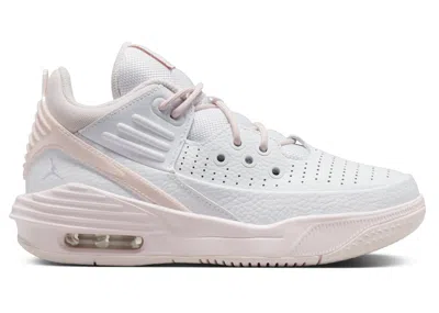 Pre-owned Jordan Max Aura 5 Sneakers In White/violet Frost/pink Wash