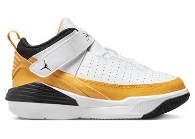 Pre-owned Jordan Max Aura 5 Sneakers In Yellow Ochre/black/white