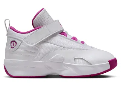 Pre-owned Jordan Max Aura 6 Sneakers In White/fire Pink In Multi