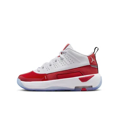 Jordan Babies' Max Aura 7 Big Kids' Shoes In White