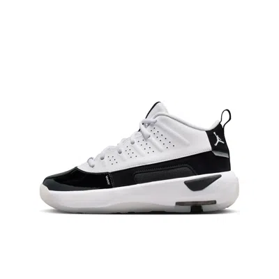 Jordan Babies' Max Aura 7 Big Kids' Shoes In White